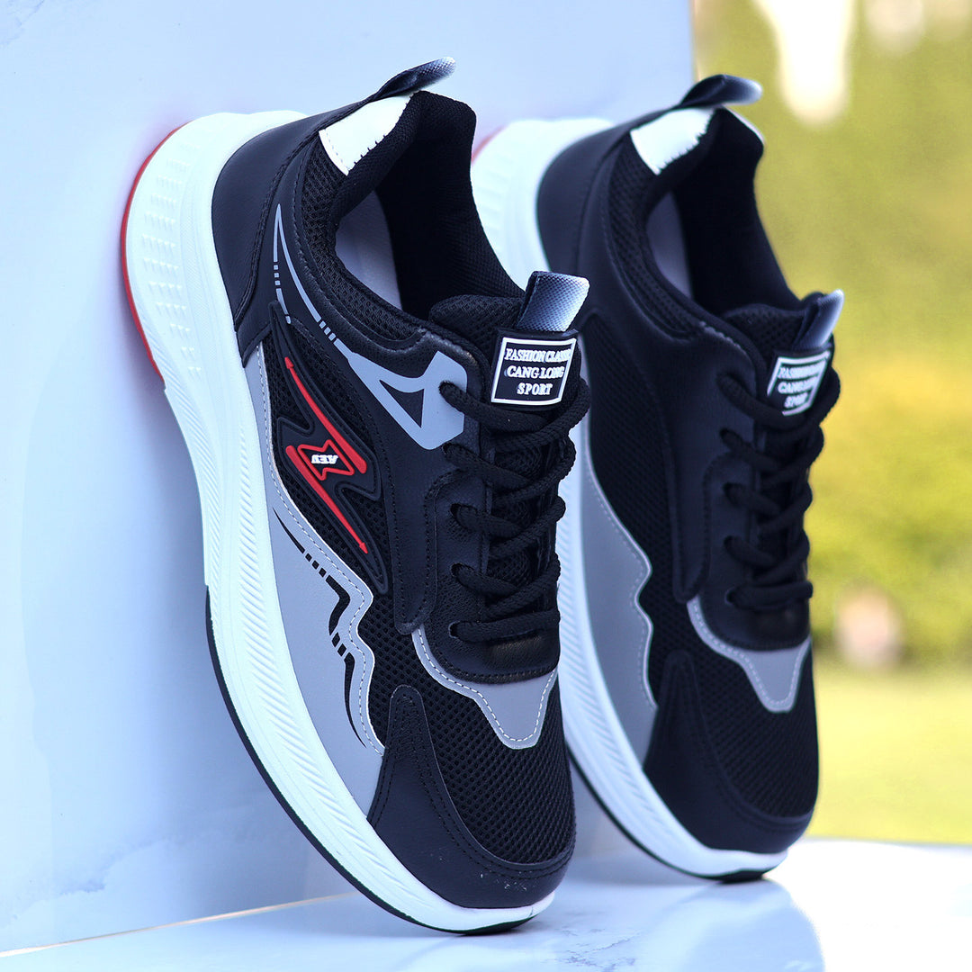 Damen Sportliche Sneakers mit rutschfester Sohle und atmungsaktivem Obermaterial EB