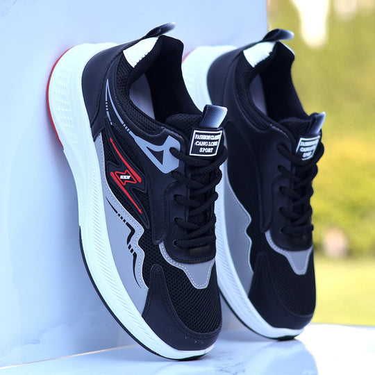 Damen Sportliche Sneakers mit rutschfester Sohle und atmungsaktivem Obermaterial EB