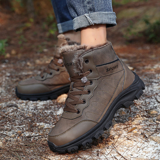 Damen Thermo-Winterstiefel mit isolierendem Innenfutter und rutschfester Sohle EB
