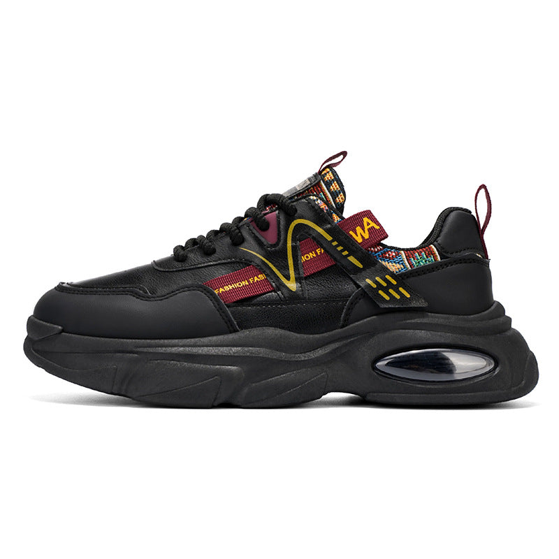 Damen Sportliche Chunky Sneakers mit atmungsaktivem Mesh-Obermaterial und gepolsterter Sohle EB