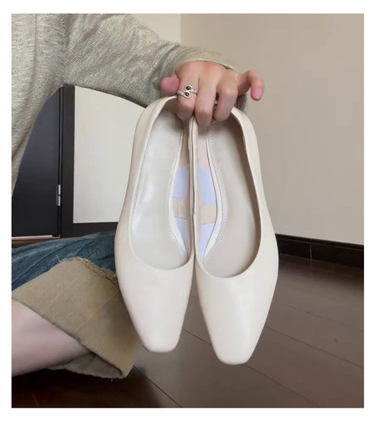 Damen Elegante und bequeme Slipper mit spitzem Zehenbereich EB