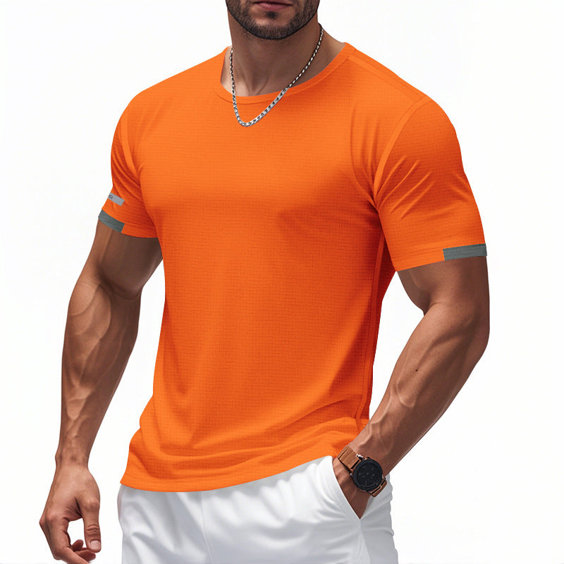 Herren Funktions-T-Shirt mit atmungsaktivem Design und reflektierenden Details EB