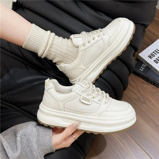 Damen Sportliche Lifestyle-Sneaker mit trendiger Zweifarben-Optik EB