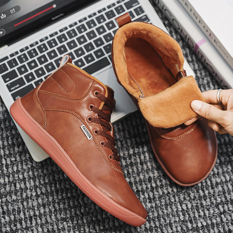 Damen modische High-Top Sneakers mit isolierender Fütterung EB
