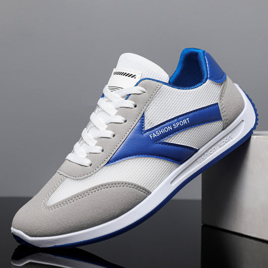 Damen Sportliche Sneakers mit atmungsaktiven Mesh-Einsätzen und dämpfender Sohle EB