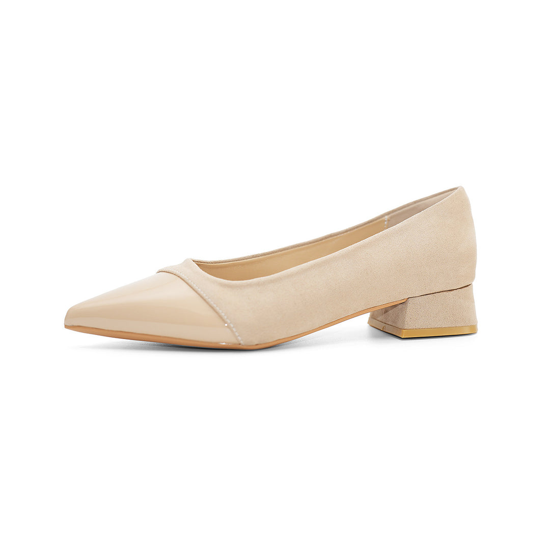 Damen elegante Ballerinas mit modernen Akzenten EB