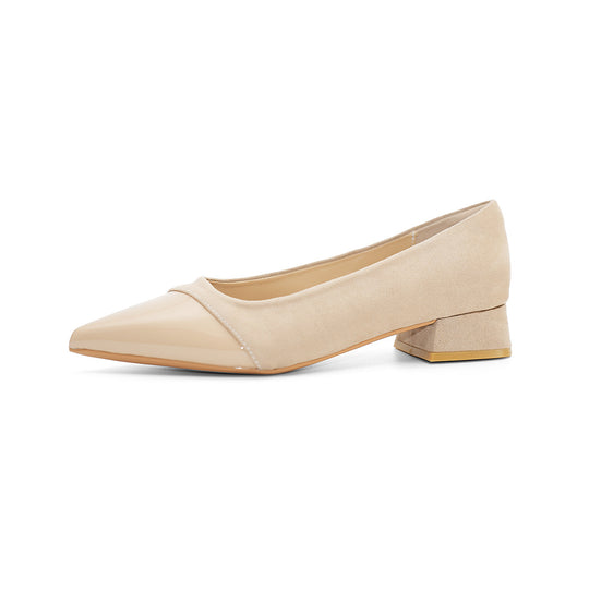 Damen elegante Ballerinas mit modernen Akzenten EB