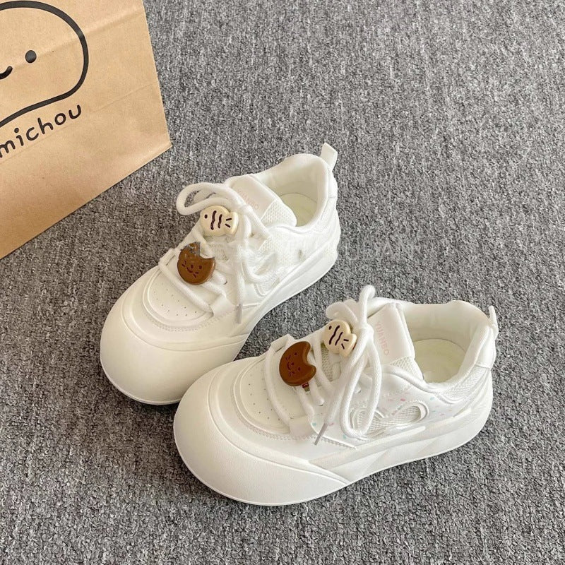 Damen Sneakers mit verspieltem tierischem Dekor und komfortabler Sohle EB
