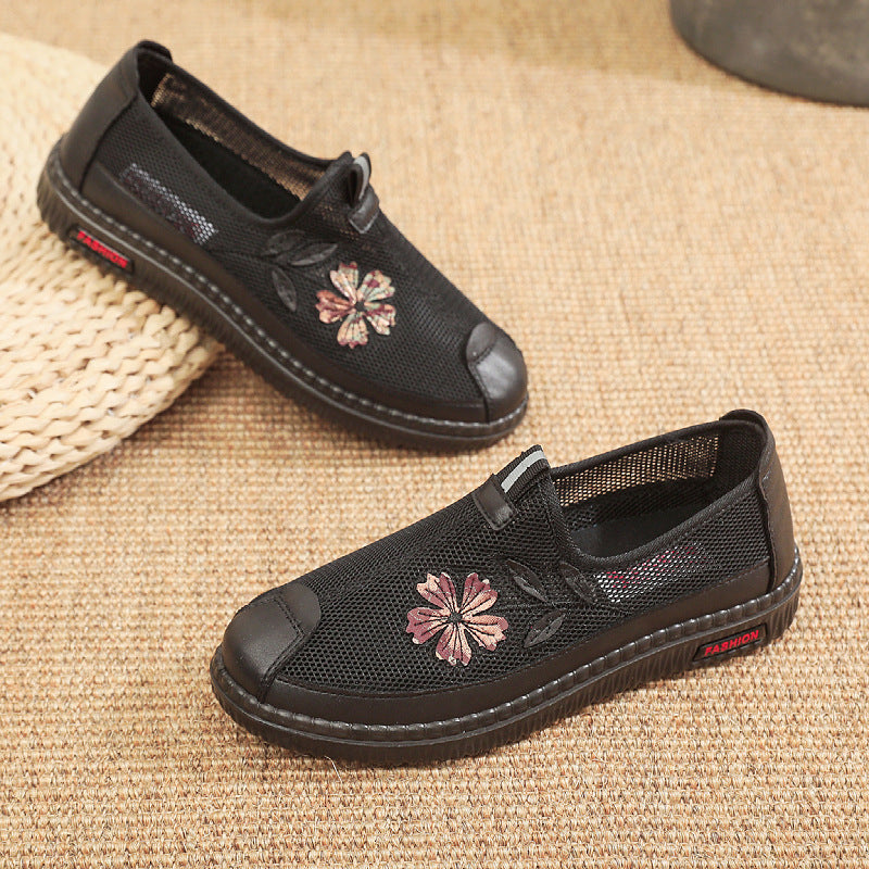 Damen Atmungsaktive Freizeitschuhe mit floralem Design EB