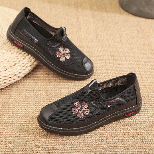 Damen Atmungsaktive Freizeitschuhe mit floralem Design EB