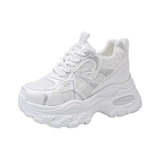 Damen Sportliche Chunky Sneakers mit dämpfender Sohle EB