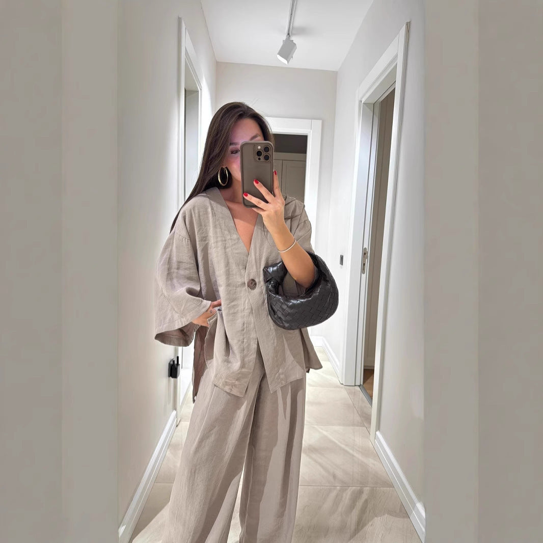 Damen lässige und zeitlose Überwurfjacke EB
