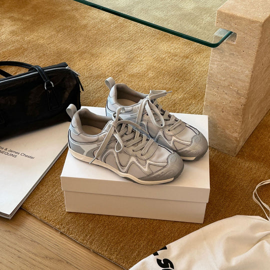 Damen Sportliche Sneaker mit atmungsaktiver und dämpfender Sohlenkonstruktion EB