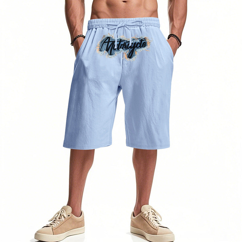 Herren lässige Komfort-Shorts mit verstellbarem Kordelzug und praktischen Seitentaschen EB
