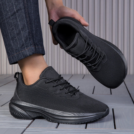 Damen Sportliche Lauf-Sneaker mit atmungsaktiver Mesh-Oberfläche und dämpfender Sohle EB
