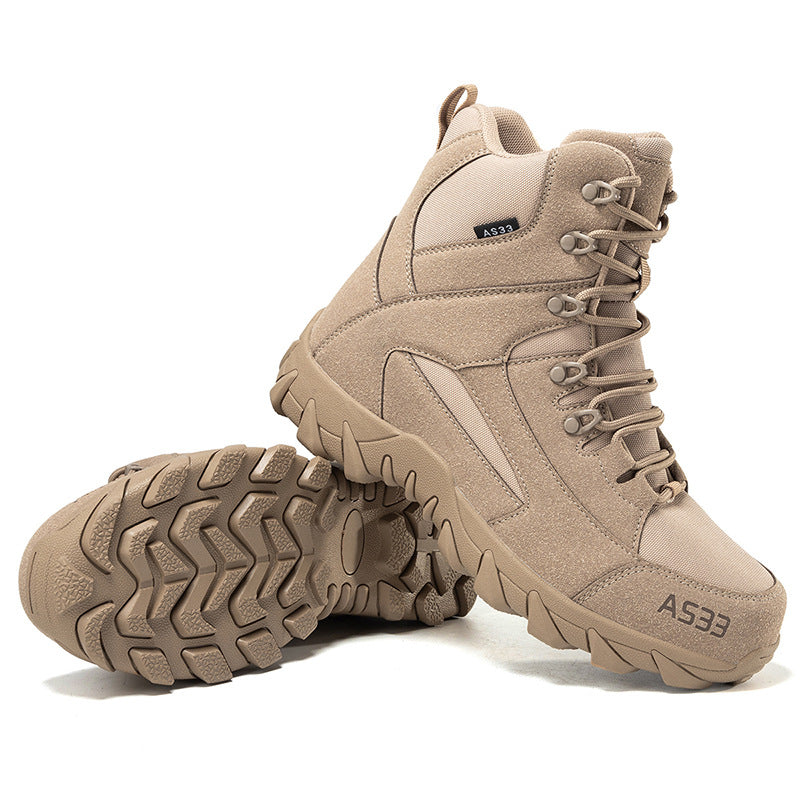 Herren Multifunktionale Tactical-Boots mit hohem Knöchelschutz und rutschfester Sohle EB