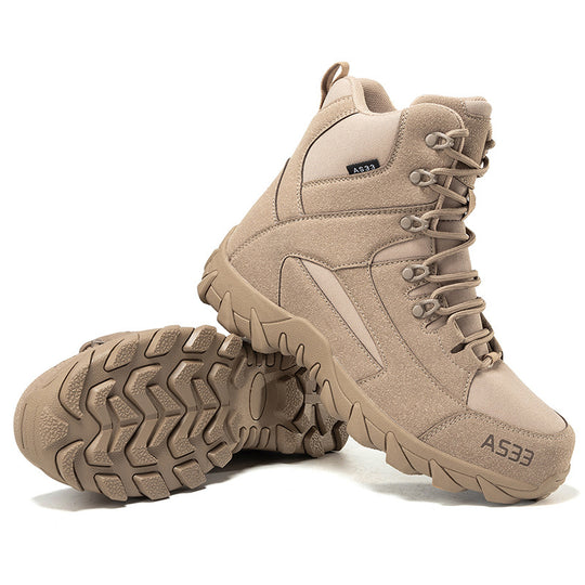 Herren Multifunktionale Tactical-Boots mit hohem Knöchelschutz und rutschfester Sohle EB