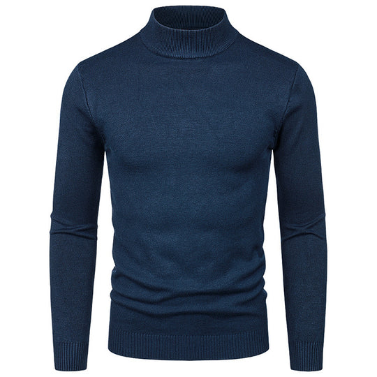 Herren Rollkragenpullover aus hochwertiger Wolle EB