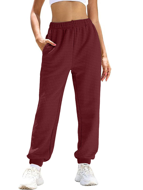 Damen Freizeit-Hose mit elastischem Bund und praktischen Taschen EB