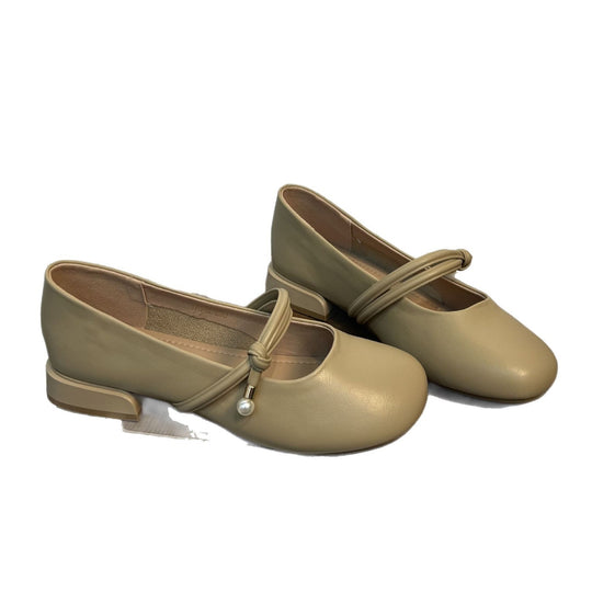 Damen elegante Ballerinas mit stilvollem Riemen und komfortablem Fußbett EB