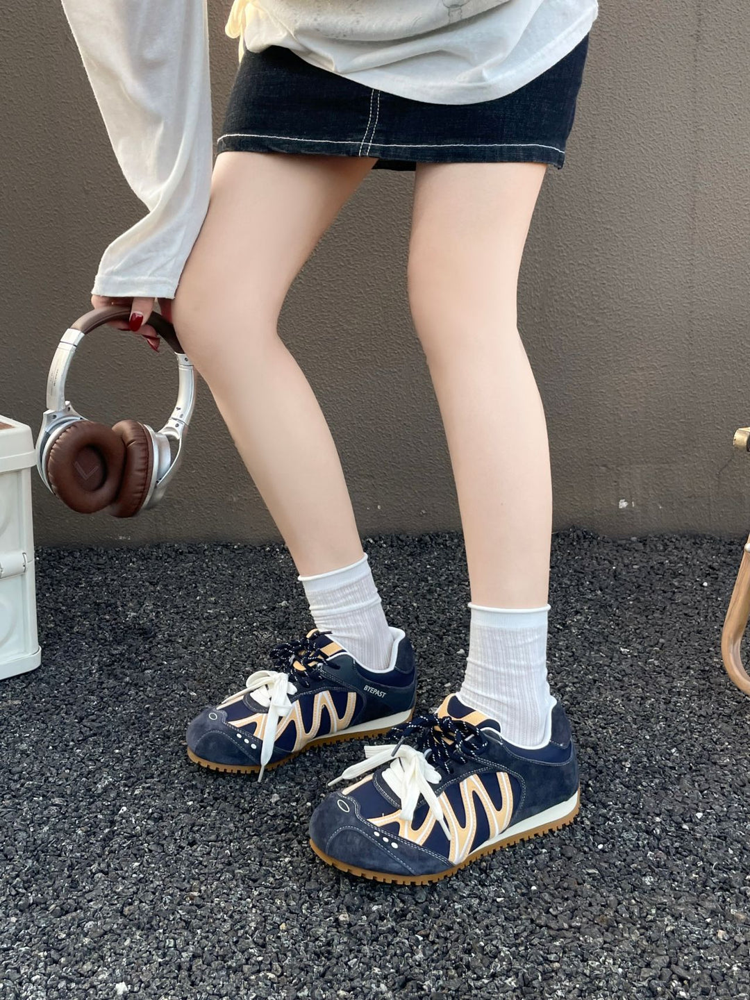 Damen sportliche Freizeitschuh mit innovativem Design EB