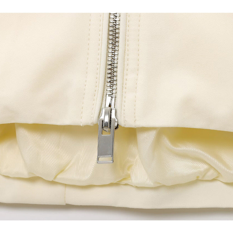 Damen elegante Übergangsjacke aus leichtem Material mit modernem Schnitt EB