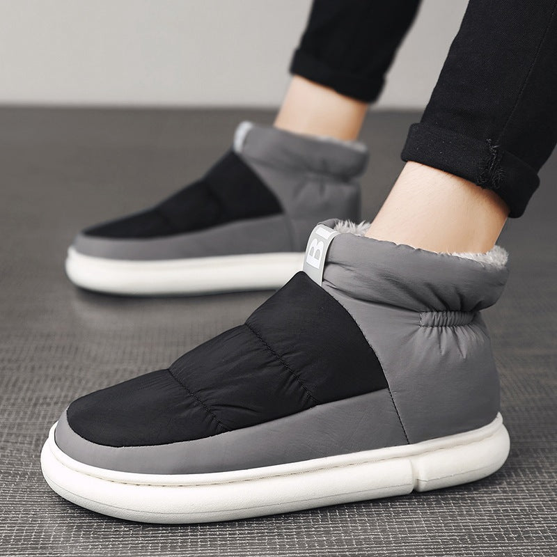 Damen Bequeme und warme Winterhausschuhe EB