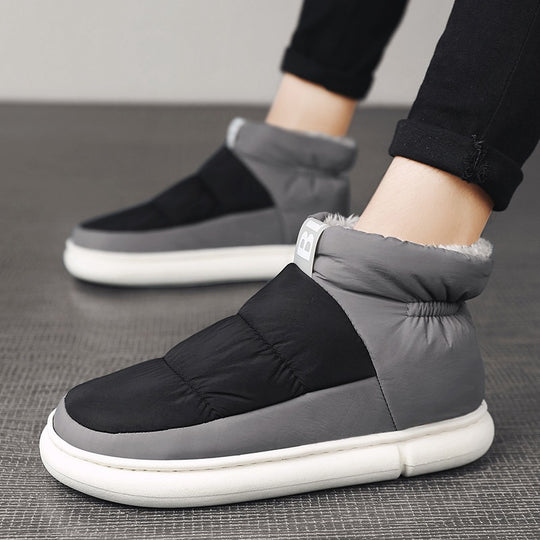 Damen Bequeme und warme Winterhausschuhe EB