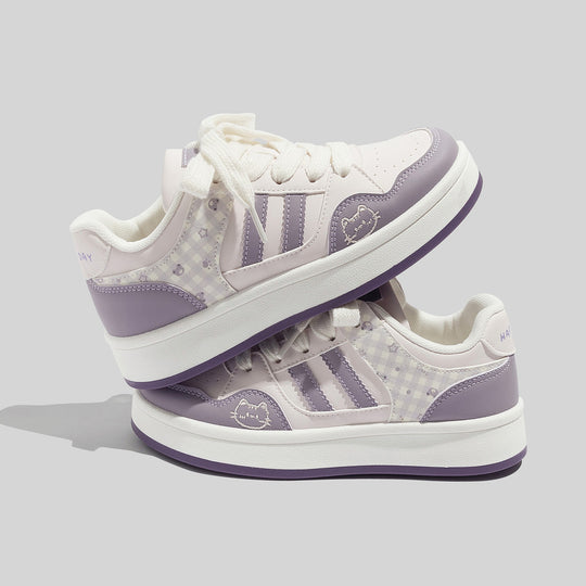 Damen Sneakers im verspielten Design mit tierischen Applikationen und bequemer Dämpfung EB