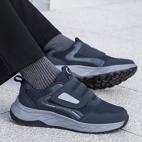 Damen Sportliche Sneaker mit verstellbarem Klettverschluss und dämpfender Sohle EB