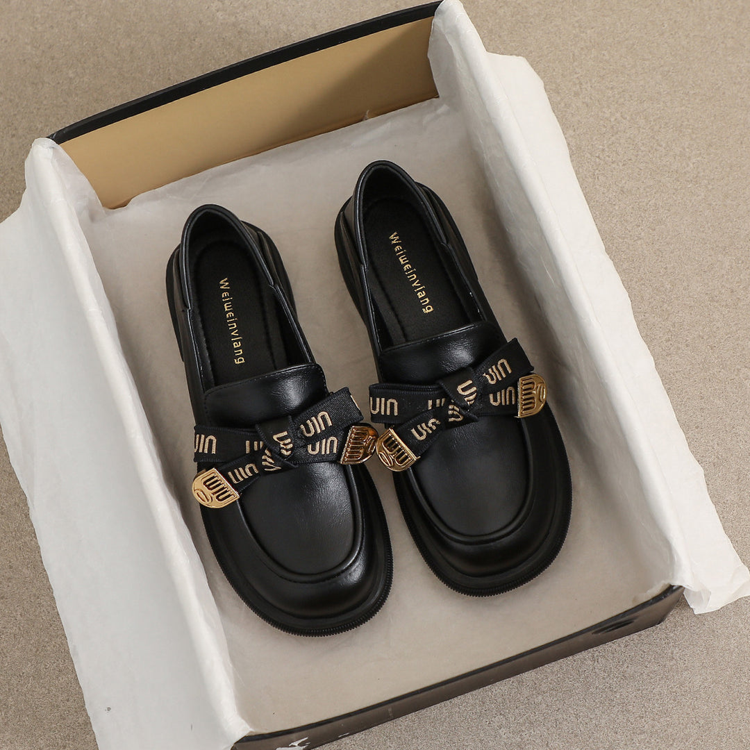 Damen Loafer mit elegantem Schleifen-Detail und bequemem Fußbett EB