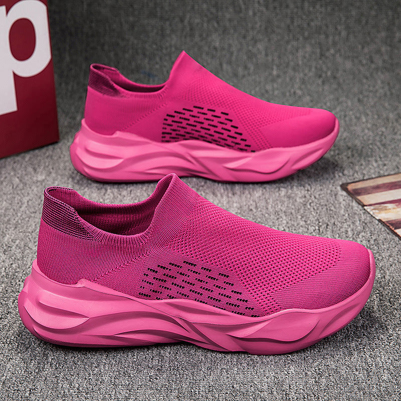 Damen Slip-On Sneakers mit ergonomischem Design und innovativem Dämpfungssystem EB