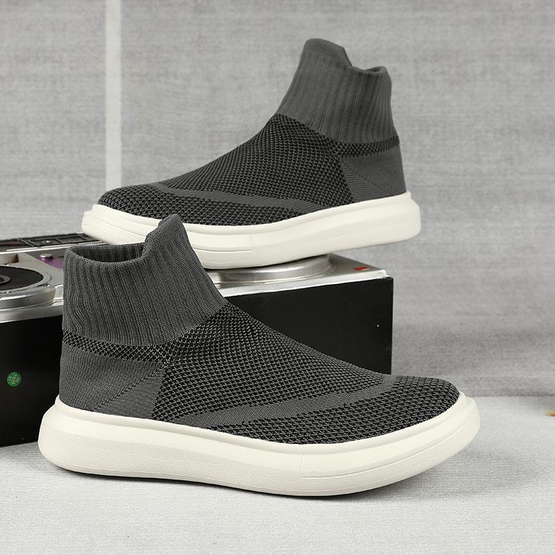 Damen Sockensneaker mit atmungsaktivem Strickdesign und rutschfester Sohle EB
