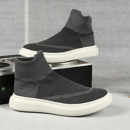 Damen Sockensneaker mit atmungsaktivem Strickdesign und rutschfester Sohle EB