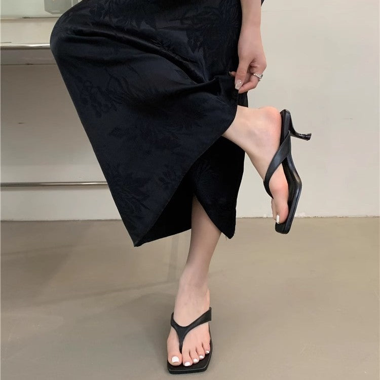 Damen elegante Zehentrenner mit modischem Design EB