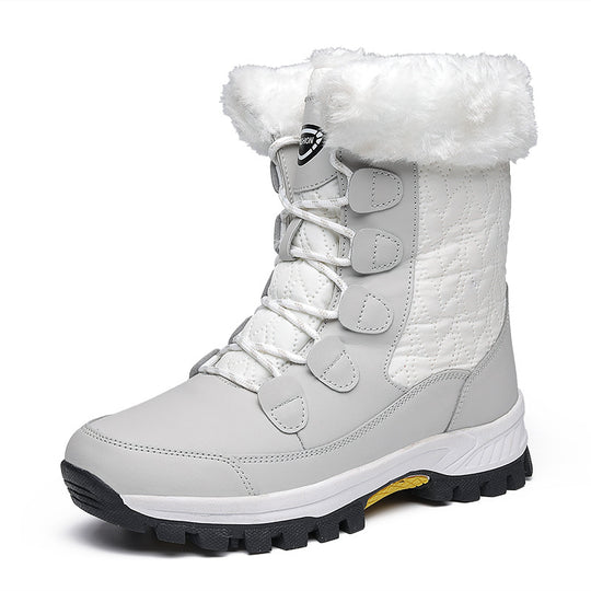 Damen Winterstiefel mit isolierendem Futter und rutschfester Sohle EB