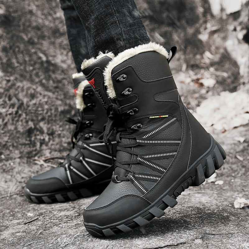 Damen Winterstiefel mit rutschfester Sohle und isolierendem Futter EB
