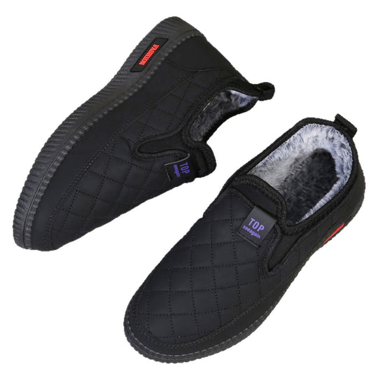 Damen Bequeme Slip-On Sneakers mit gepolsterter Sohle EB