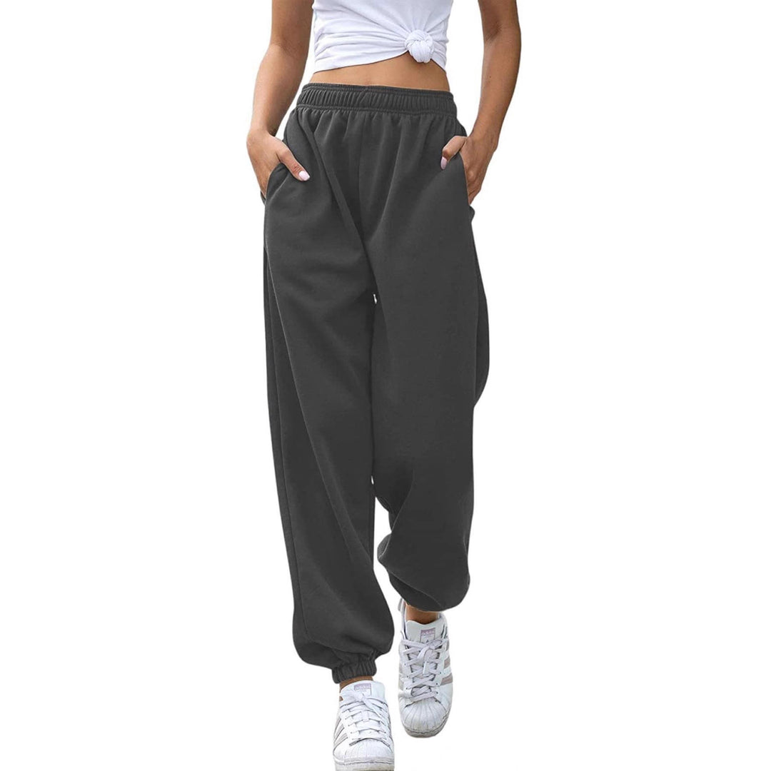 Damen nan gemütliches Lounge-Jogginganzug-Set mit Oversize-Hoodie und elastischer High-Waist Jogginghose EB