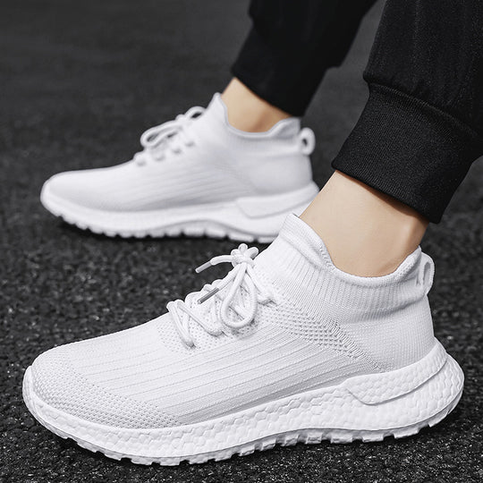 Unisex nahtloser Strick‑Sock‑Sneaker mit gepolsterter Hohlkammer‑Zwischensohle und griffiger Wabensohle EB