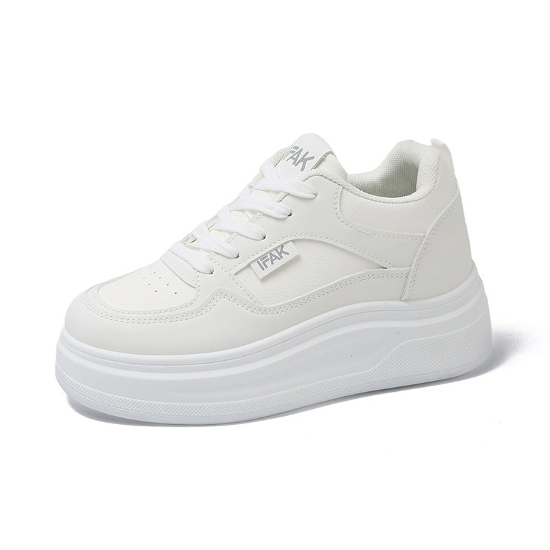 Damen Bequeme Plateau Sneakers mit hervorragender Dämpfung und atmungsaktivem Obermaterial EB