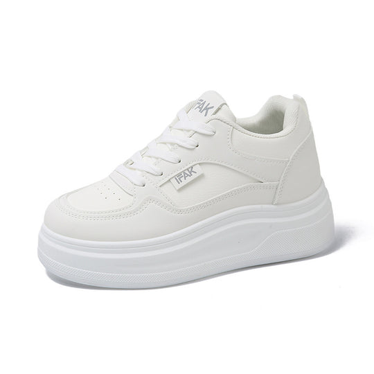 Damen Bequeme Plateau Sneakers mit hervorragender Dämpfung und atmungsaktivem Obermaterial EB