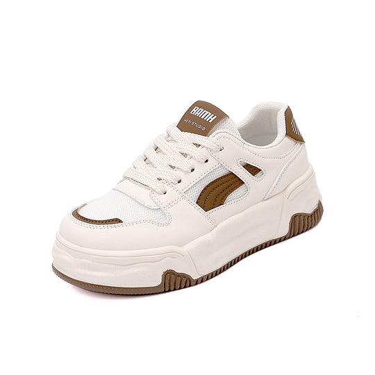 Damen Sneakers mit trendigem Design und gepolsterter Sohle EB