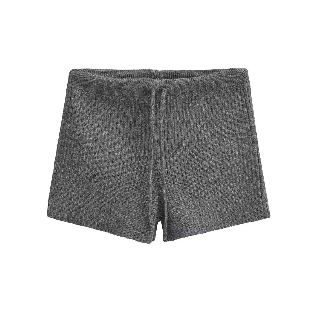 Damen Rippenstrick Shorts EB