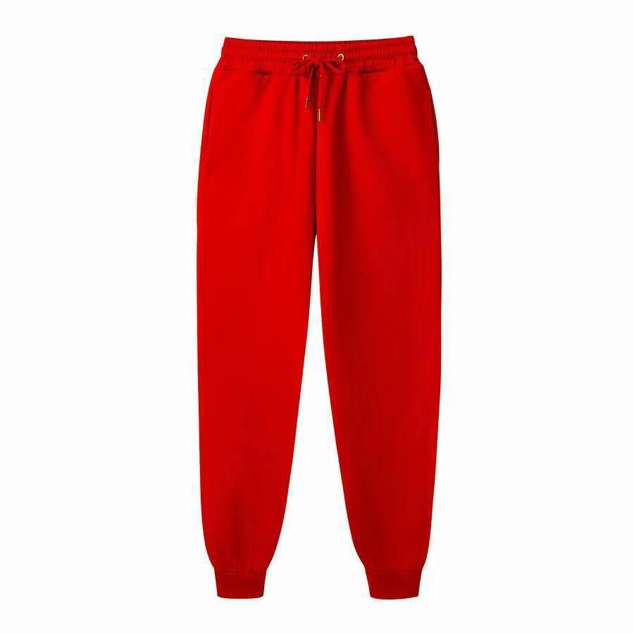 Damen Bequeme Sporthose mit elastischem Bund und Seitentaschen EB