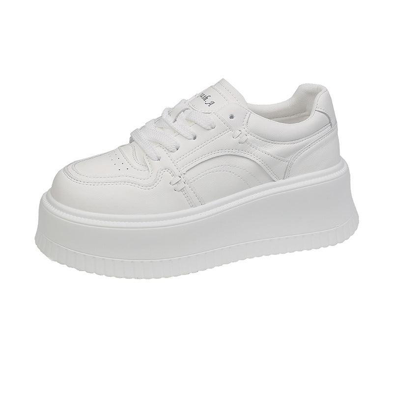 Damen Sneakers mit dickem Plateau und atmungsaktivem Obermaterial EB