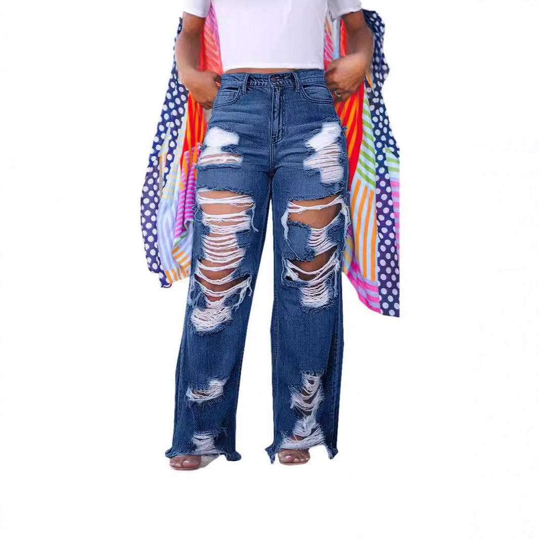 EB | Denim Hole Lose Jeans