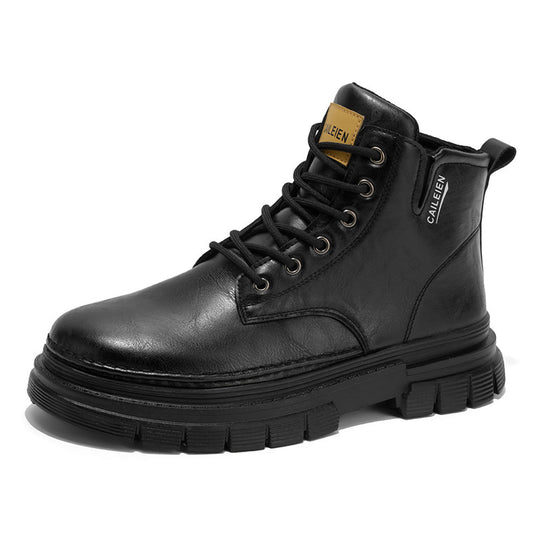 Herren Höhenverstellbare Stiefel mit rutschfester Sohle und warmem Innenfutter EB