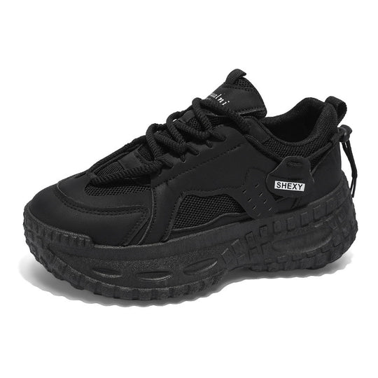 Damen Chunky Sneaker mit atmungsaktiver Mesh-Oberfläche und dämpfender Sohle EB