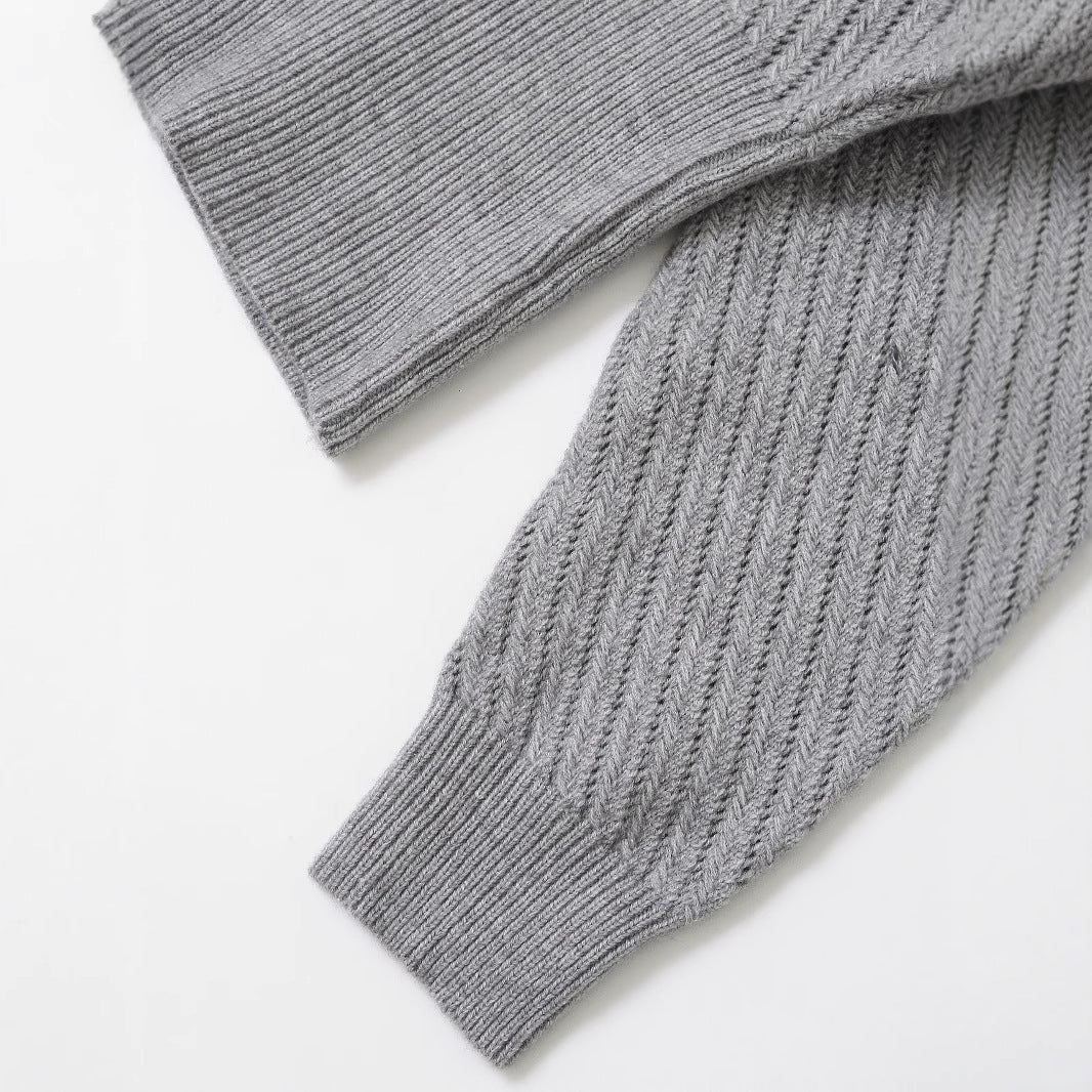 Damen Pullover im strukturierten Strickdesign EB